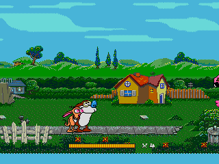 Ren and Stimpy Show: Stimpy's Invention screenshot 3 for Sega Mega Drive